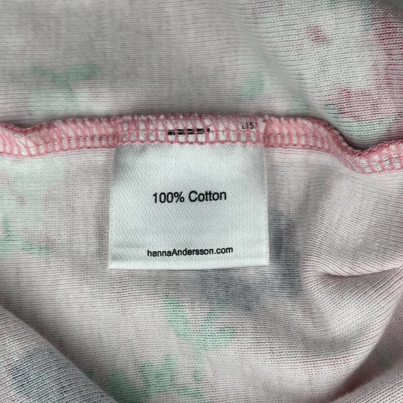 Hanna Andersson Pink Floral Dress Girls Size 120CM or US 7 - Picture 7 of 7